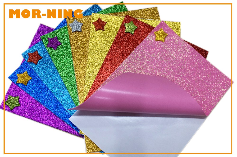 Adhesive Glitter EVA Foam Sheet
