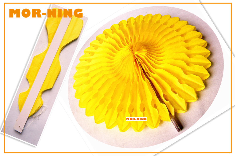 Tissue Paper Honeycomb Fan Flower